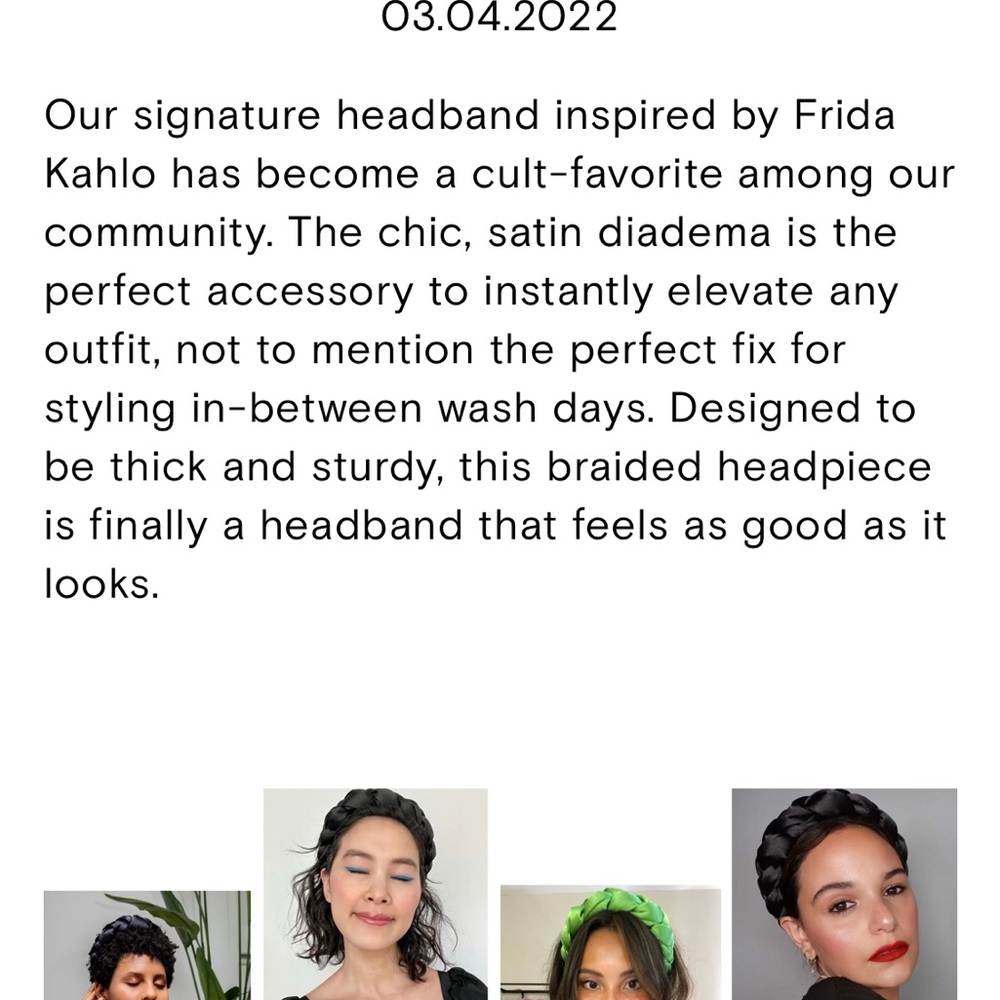 Ceremonia Frida Headband - Picture 2 of 3